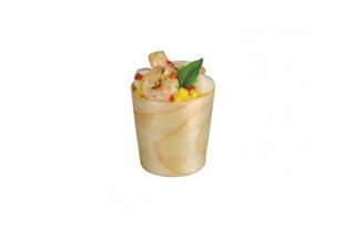 Mini bicchiere in legno, 29,5 ml