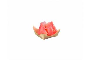 Mini piattino legno bordi rialzati 7,3 ml