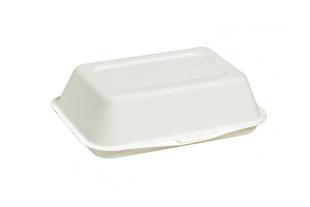Contenitore da asporto polpa con coperchio, 450 ml