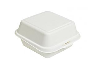 Contenitore da asporto polpa con coperchio, 460 ml