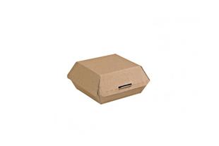 Scatola hamburger cartone kraft 13,5 cm