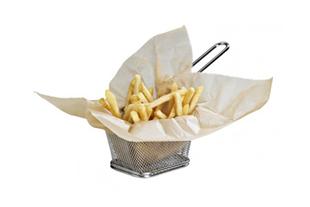 Cestino portafritto metallo 12,5 cm