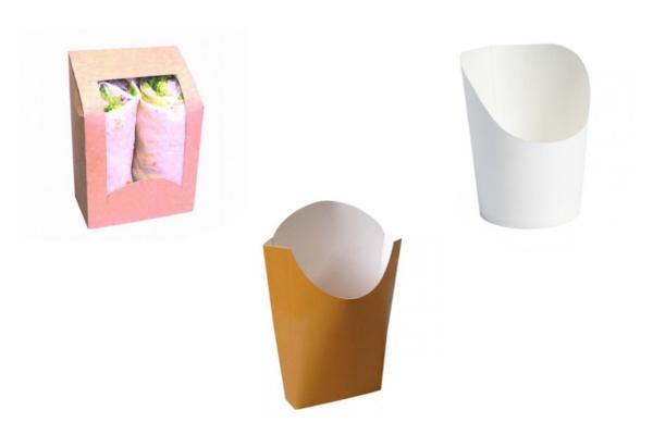 Cono Cartone 960 ml interno bianco 2