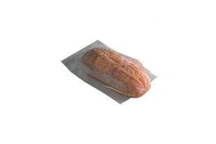 Sacchetto PP plastica trasparente 12 + 7 x 18 cm