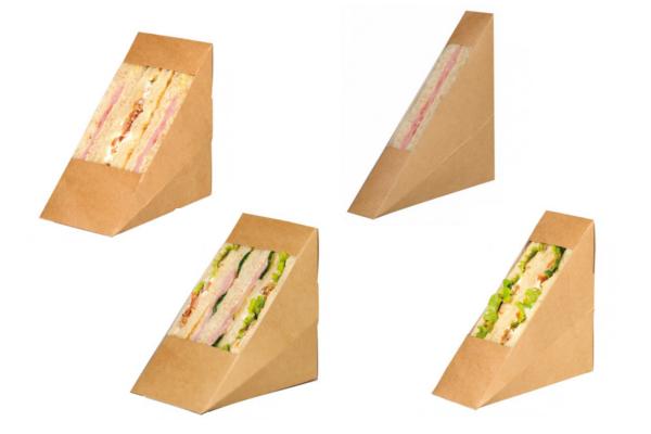 Sacchetto panino bianco con finestra 12 x 4 x 34 cm 3