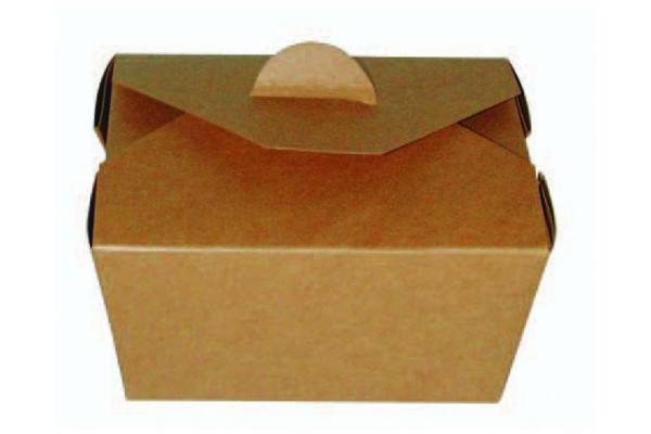 Contenitore asporto cartone kraft interno laminato, 650 ml 1