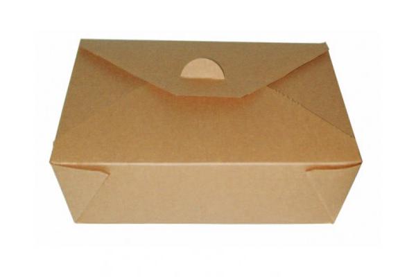 Contenitore asporto cartone kraft interno laminato, 1500 ml 1