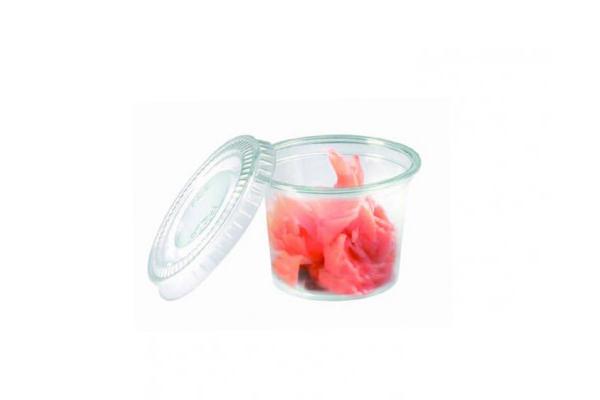 Coppetta PET trasparente 40 ml. 1