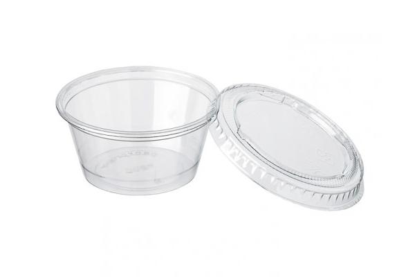 Coppetta PET trasparente 60 ml. 1