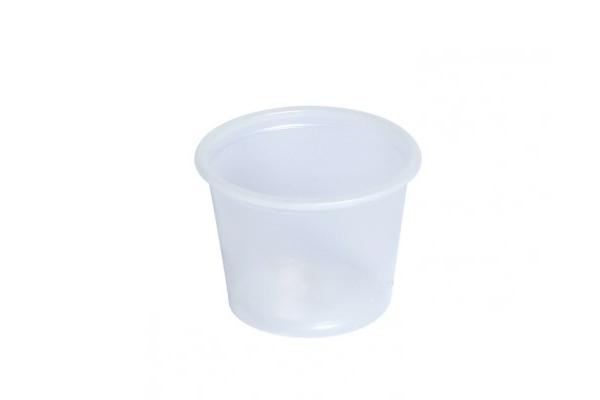 Coppetta traslucida PS 30 ml. 1