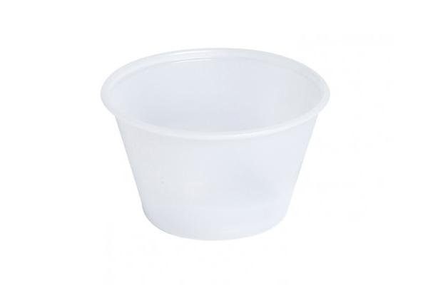 Coppetta traslucida PS 80 ml. 1