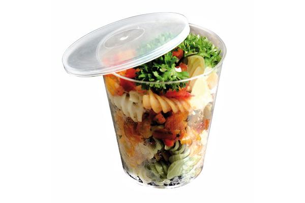 Bicchiere plastica trasparente cristal 240 ml 1