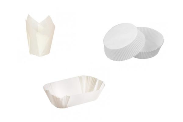 Coppetta da cottura Loto carta siliconata kraft, base 11 x 11 x 3,3 cm, 38 ml 2