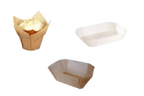Coppetta da cottura Loto carta siliconata kraft, base 11 x 11 x 3,3 cm, 38 ml 3