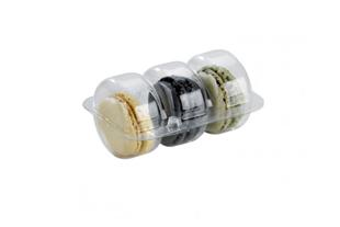 Inserto trasparente per 3 macaron