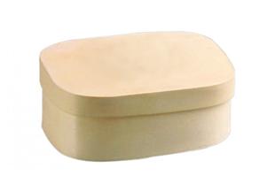 Scatola legno rettangolare con coperchio 240 ml