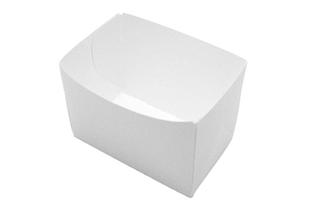 Vaschetta da asporto cartone bianco 250 ml