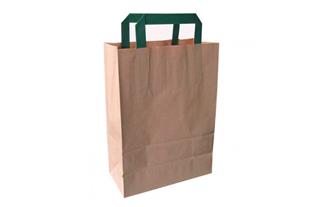 Mini shopper carta marrone 28 x 20 x 10 cm