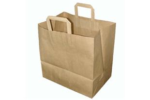 Shopper carta marrone 32 x 17 x 34 cm