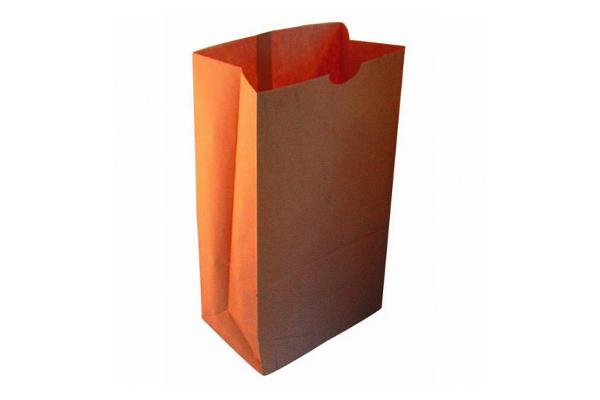 Busta carta kraft base larga 18 x 11 x h 35 cm 1