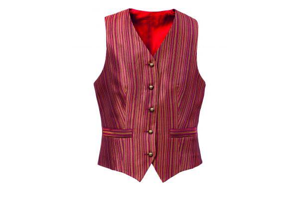ODINA GILE RIGATO ORO/BORDEAUX 1