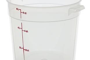 CONTENITORE GRADUATO IN POLIPROPILENE 6 LT